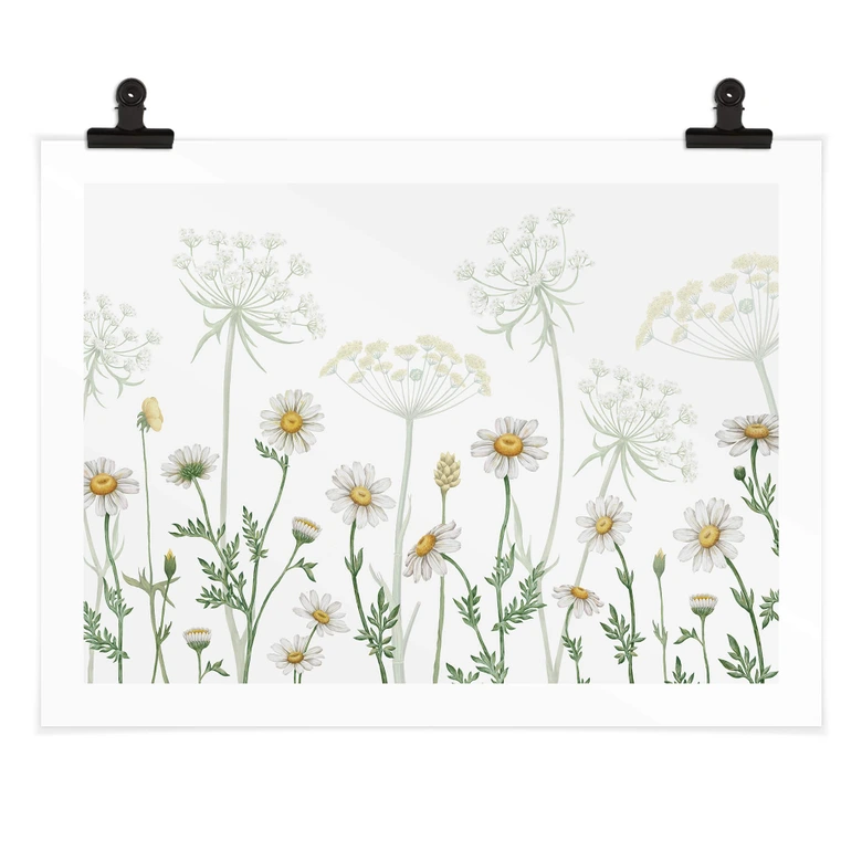 Poster Sir Edward - Blumiger Frühlingsspaziergang 