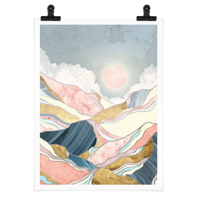 Poster SpaceFrog Designs - Matin de printemps 