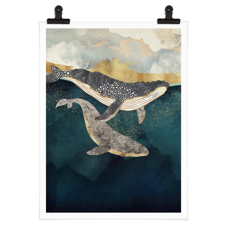 Poster SpaceFrog Designs - Verbundenheit 