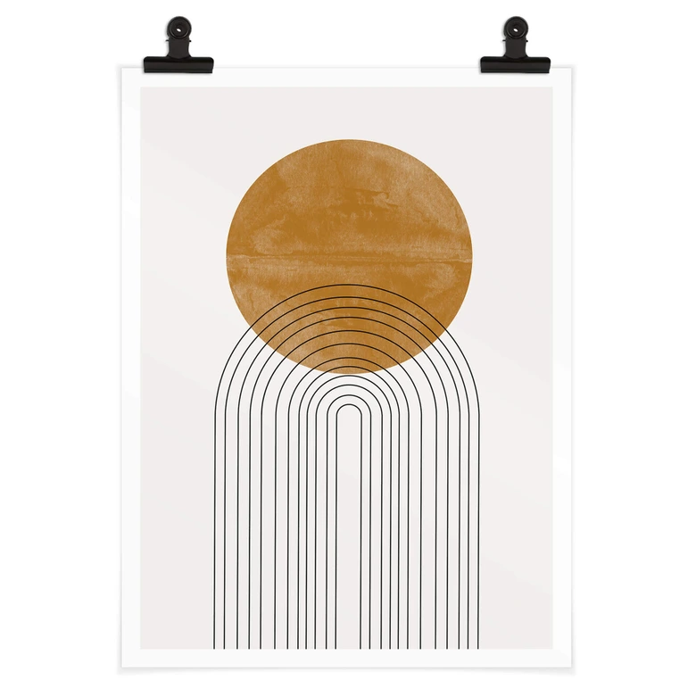Poster Miuus Studio - Abstract Flow 