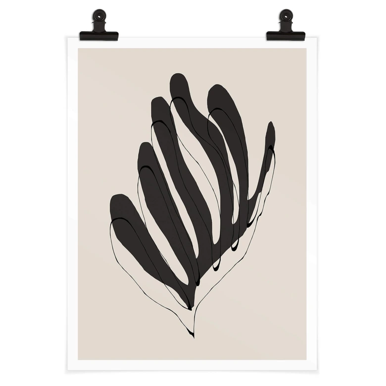 Poster The Miuus Studio - Modern Flower 