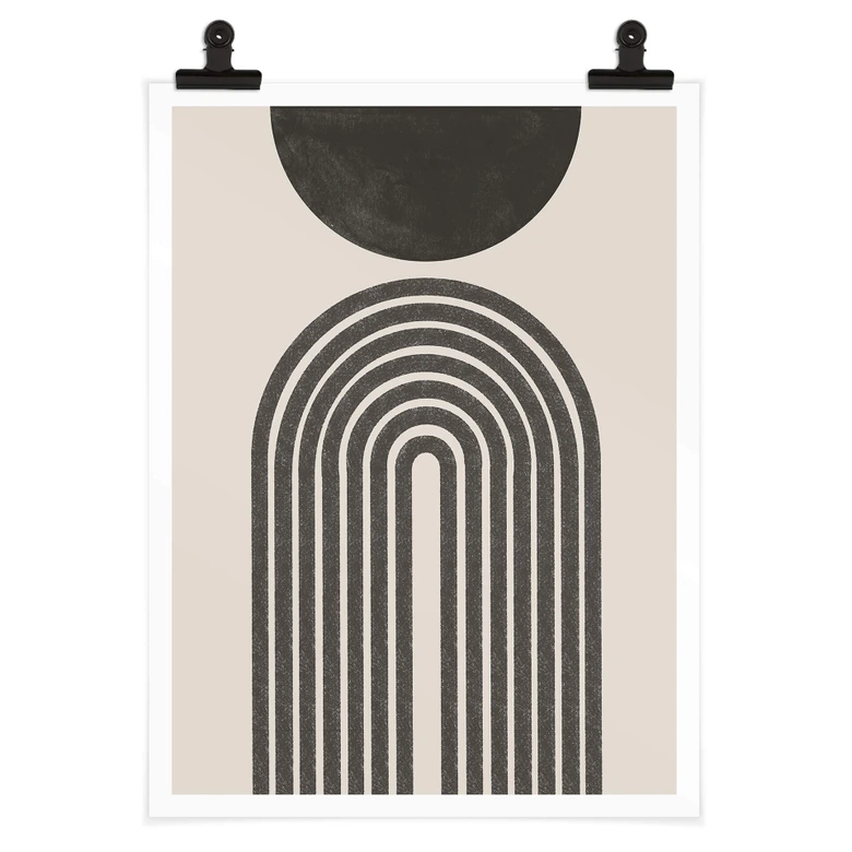 Poster The Miuus Studio - Striped Bow 