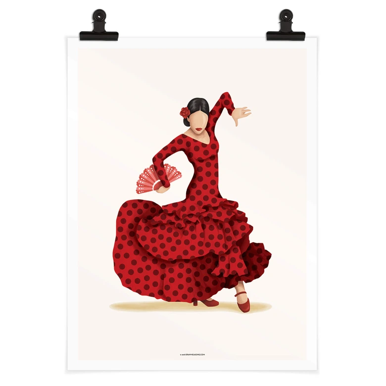 Poster Tohmé - Flamenco 