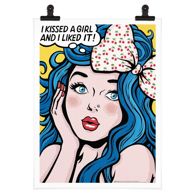 Poster Tohmé - I Kissed a Girl 