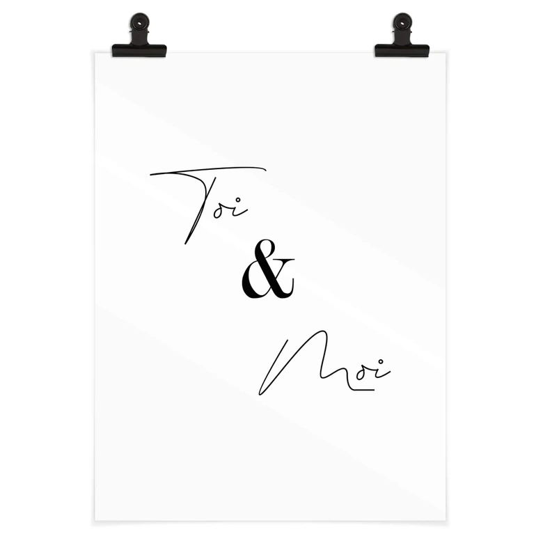 Poster Toi et moi 