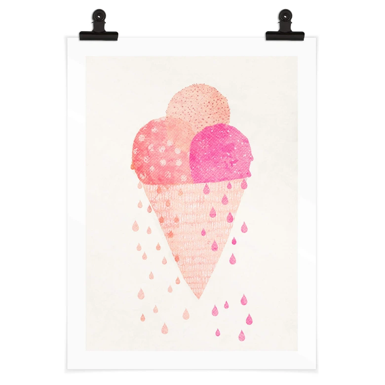 Poster Treechild - Ice Cream in Summer 