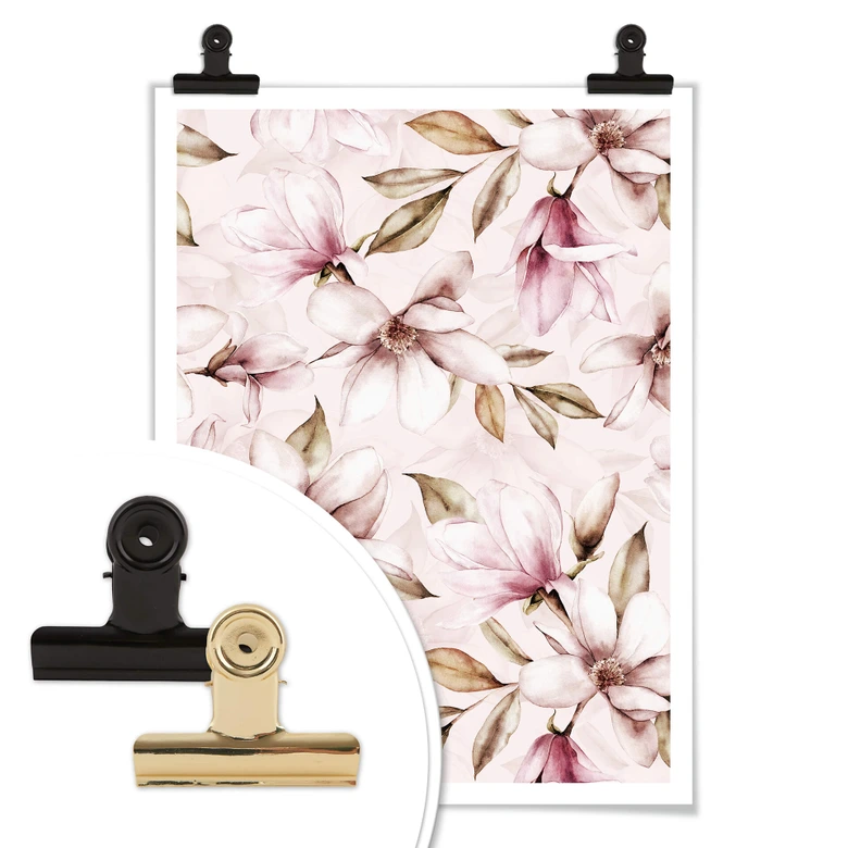 Poster UN Designs - Soft Magnolia 