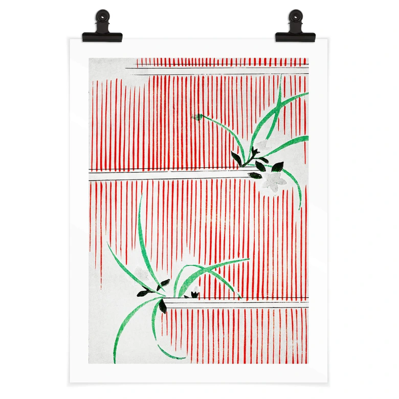 Poster Watanabe Seitei - Morning glory 