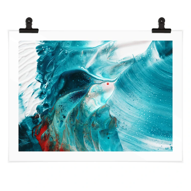 Poster Westum - Flying into the waves 