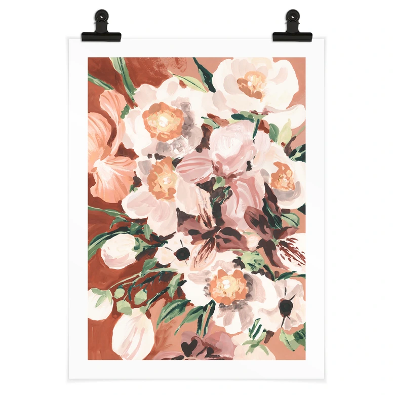 Poster Orchideenblüten - Zwara 