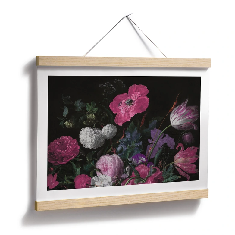 Plakat z bukietem kwiatów Mignon - Bloomery Decor 