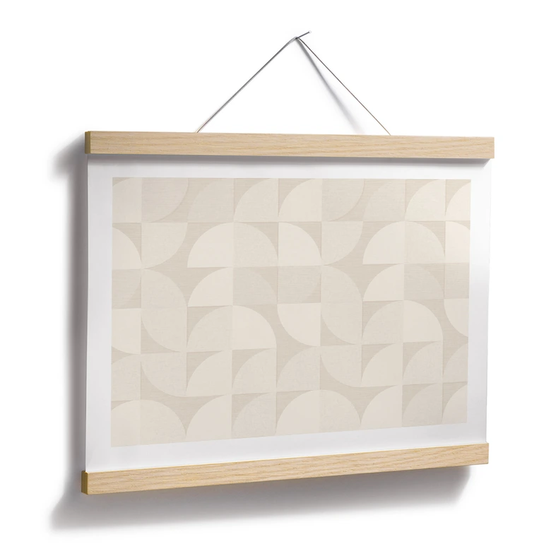 Póster semicircular de estilo retro - Bloomery Decor 