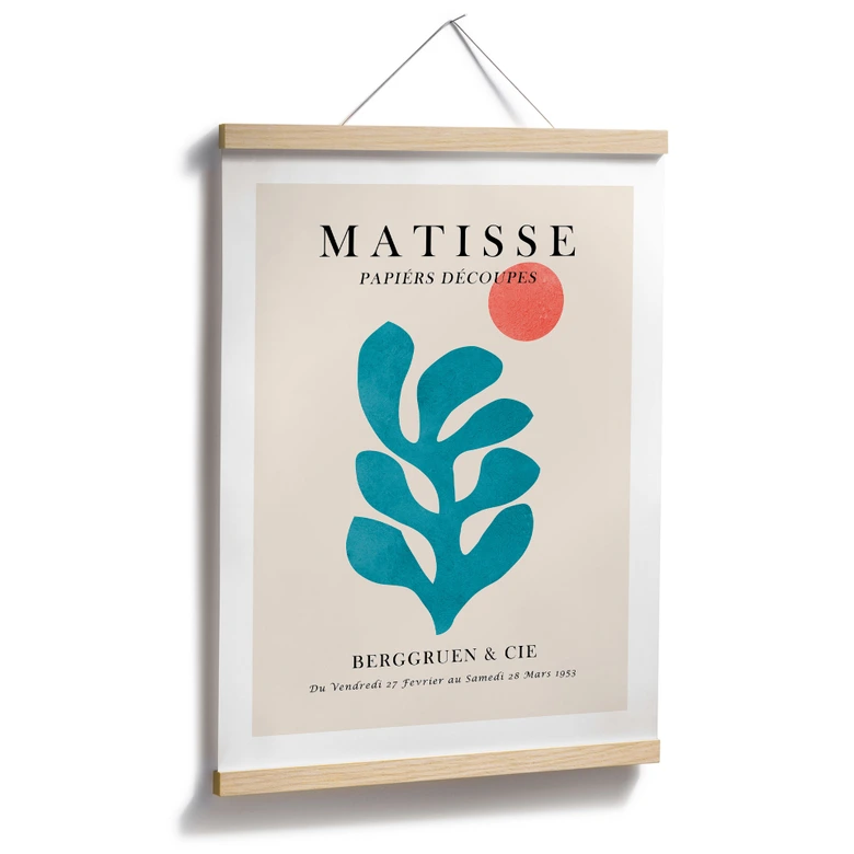 Poster utställning Paris 1953 i Matisse-stil - Costa 