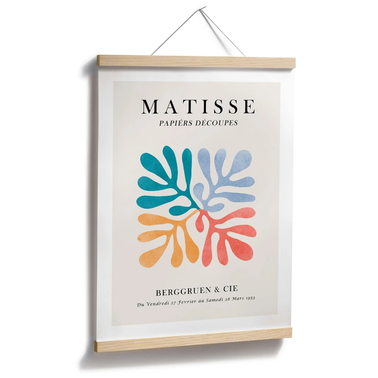 Póster estilo Matisse Papiers Découpés - Costa 