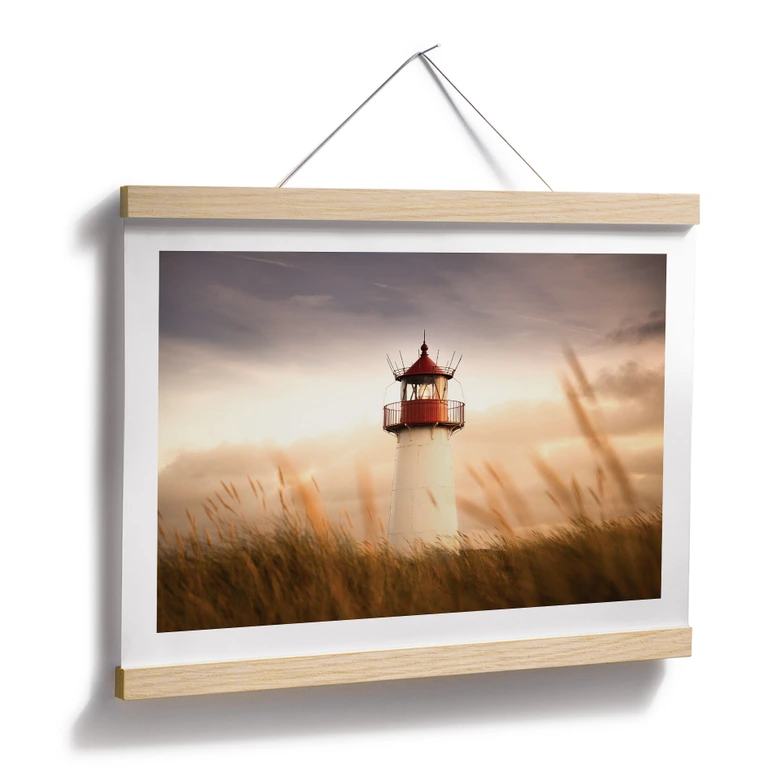 Póster del faro de la costa de Sylt - Eisenmann 