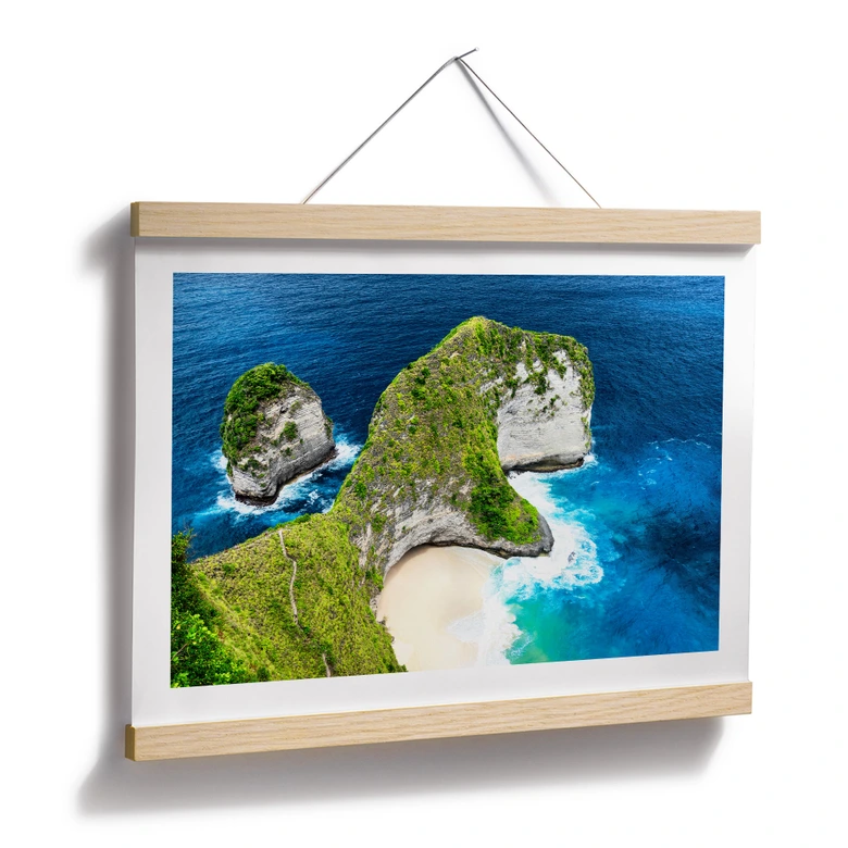 Poster Felsenküste von Nusa Penida - Hugonnard 