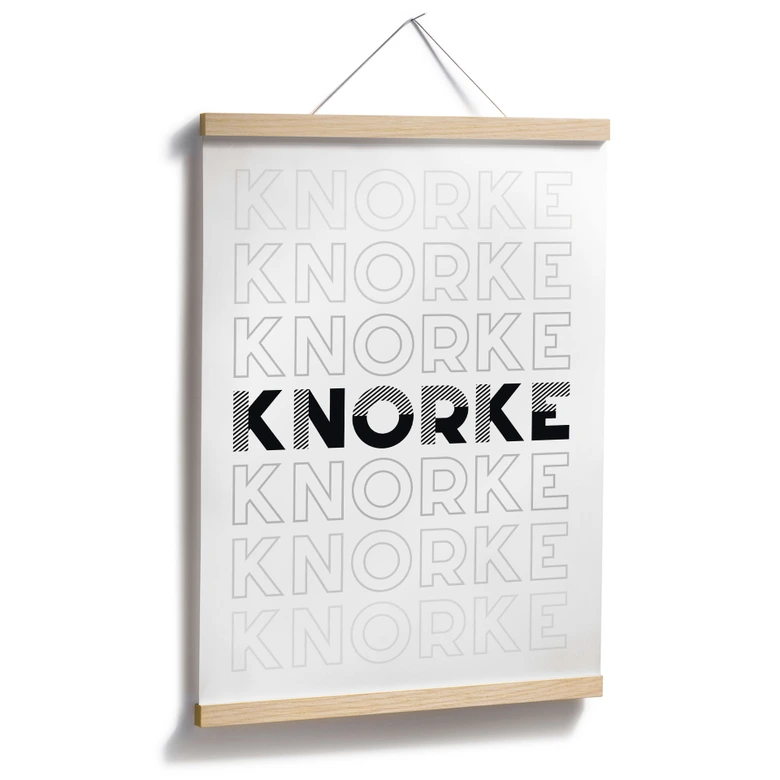 Poster Knorke 