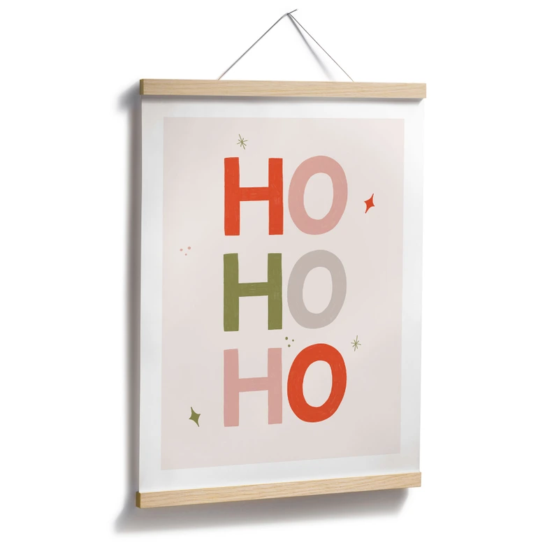 Plakat Jul Ho Ho Ho - Menina Lisboa 
