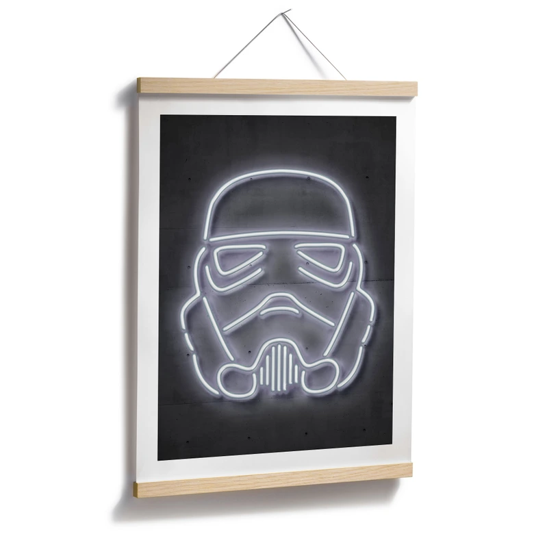 Stormtrooper helm Poster - Mielu 