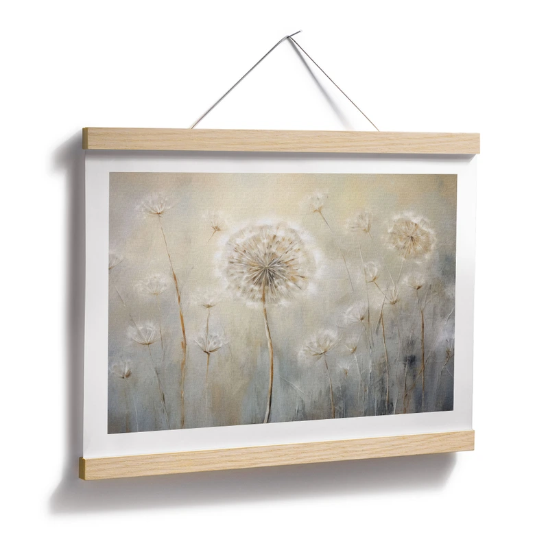 Poster Pusteblumen-Traum im Frühling - Paksoylu 