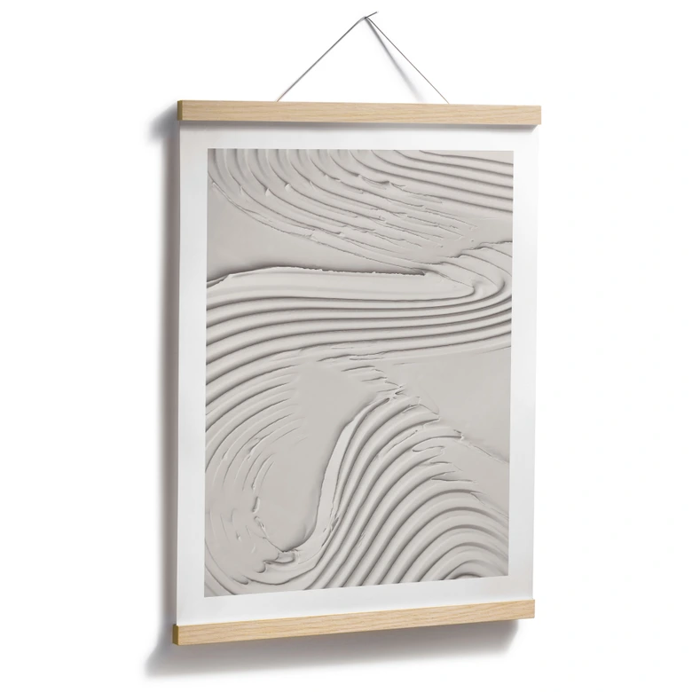 Poster Sanfte Strukturen in Beige - Pictufy Studio 