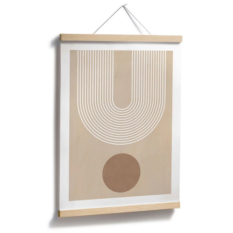 Poster Abstrakte Geometrie in Balance - Ristova 