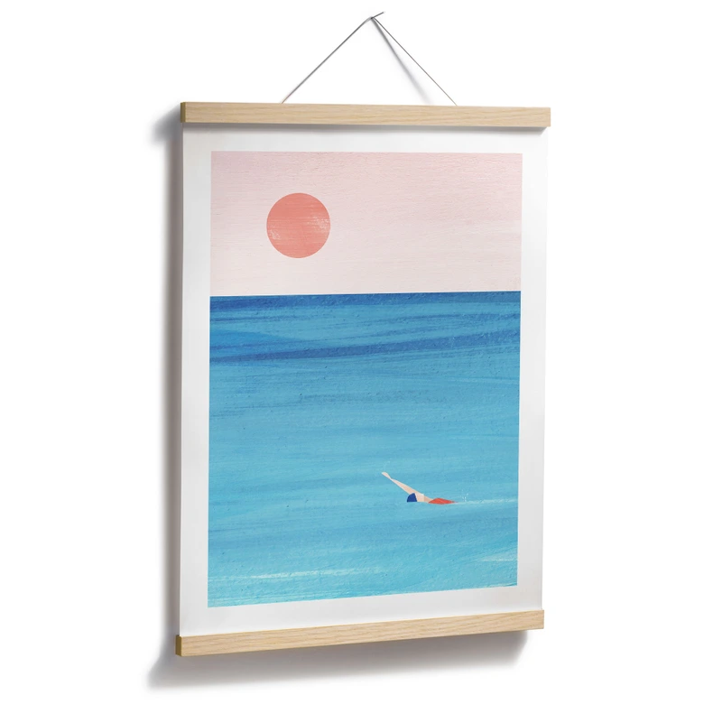 Poster Rivers - Sunset Swim 