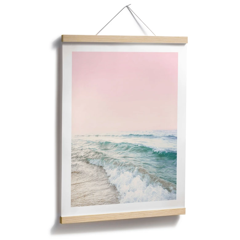 Póster Cielo rosa sobre el mar - Sisi & Seb 