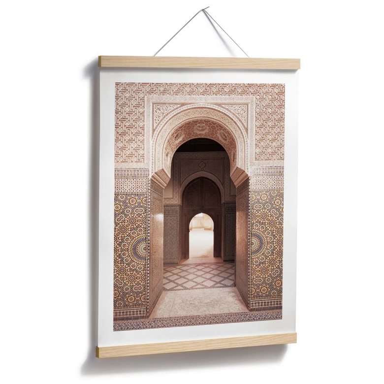 Póster Puerta oriental con mosaicos - Sisi & Seb 