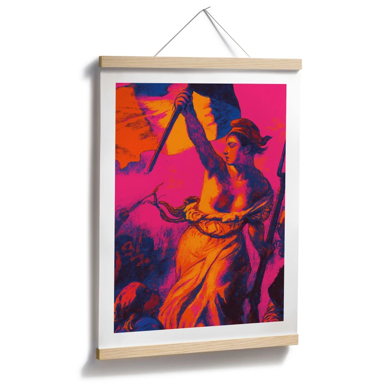 Plakat for frihedskæmpere i popkunst - Treechild 