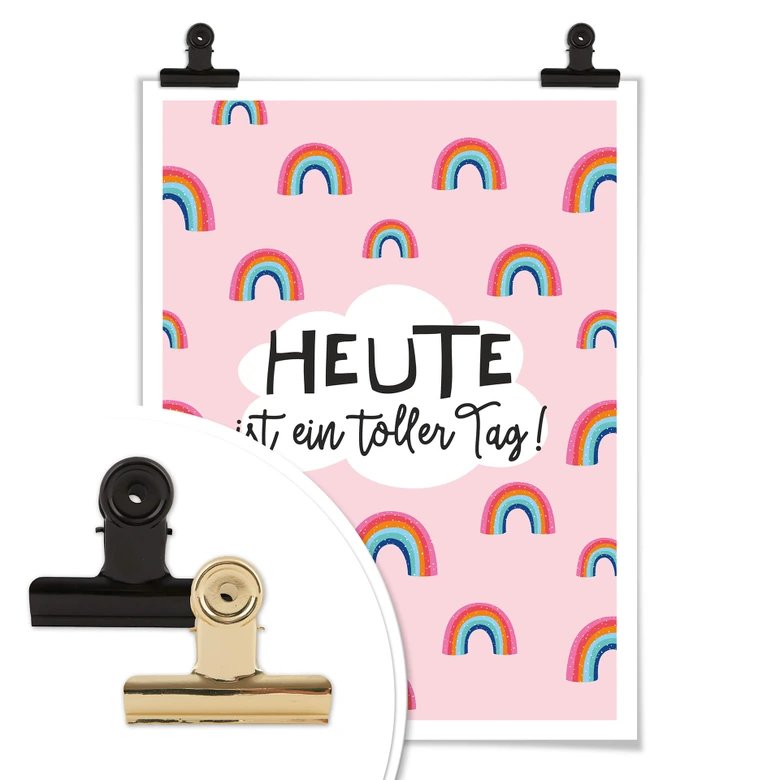Poster H:)PPY LIFE - Heute ist ein toller Tag 