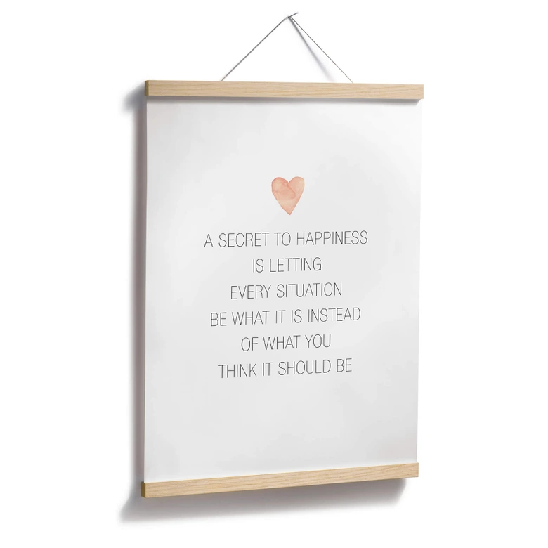 Poster Confetti & Cream - A secret to happiness 