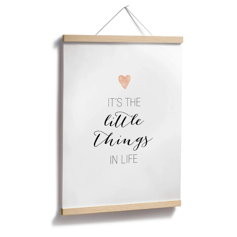 Poster Confetti & Cream - It's the little things in life 