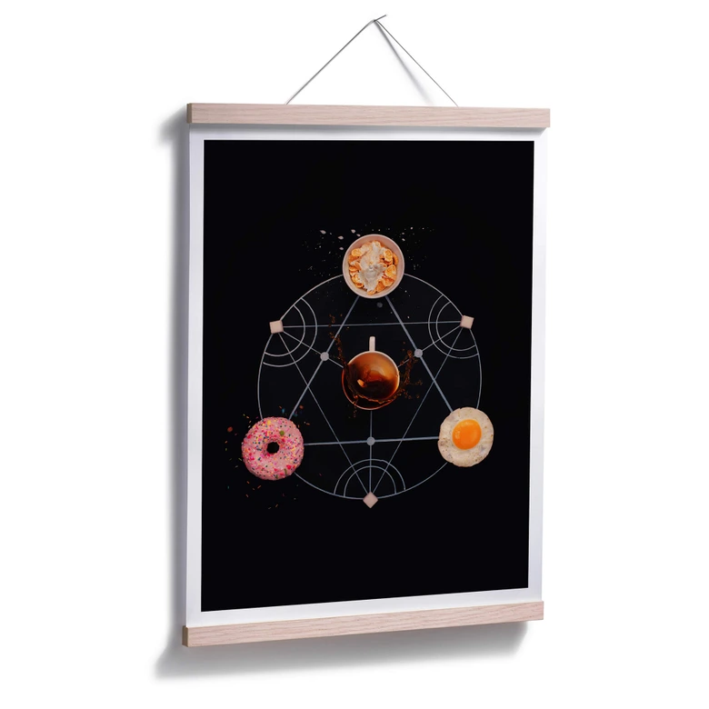 Poster Belenko - Alchimie du petit déjeuner 
