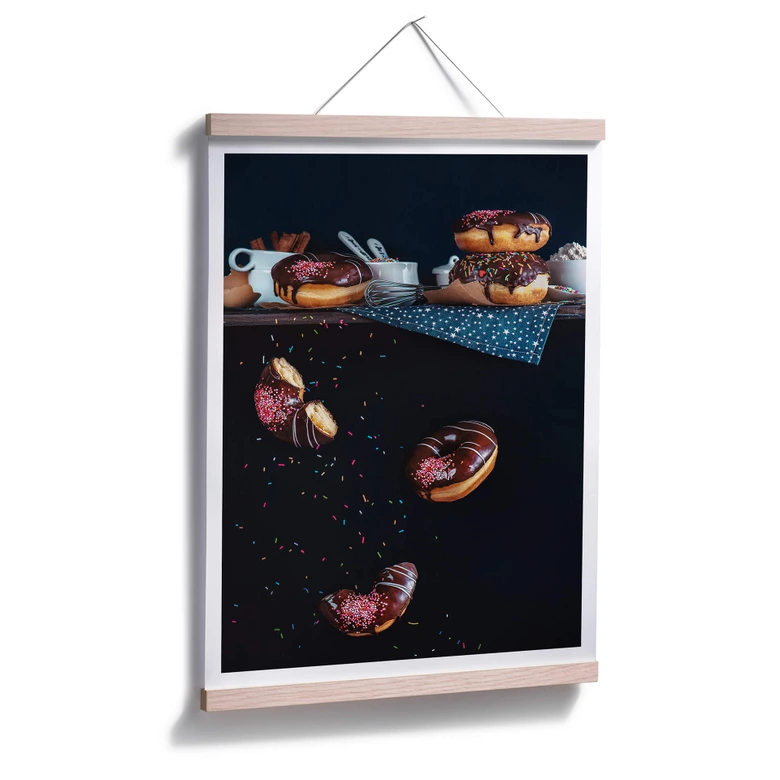 Poster Belenko - Donuts from the top 