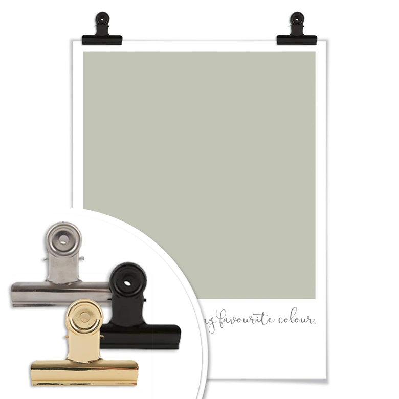 Poster My favourite colour - olive 