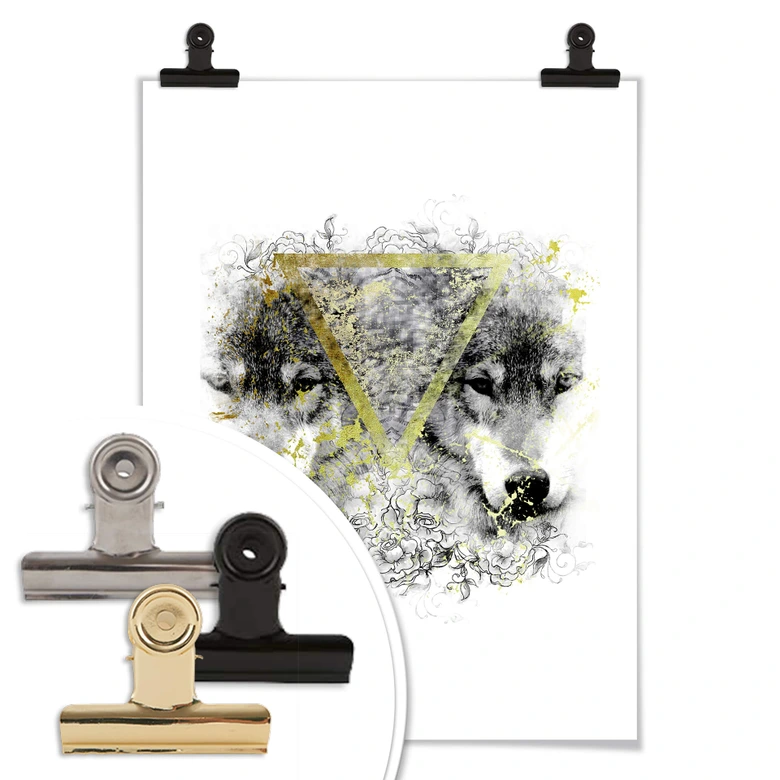 Poster Wölfe 