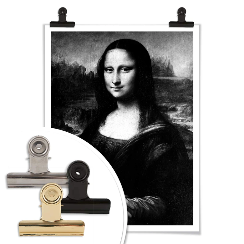 Poster Da Vinci - Mona Lisa 