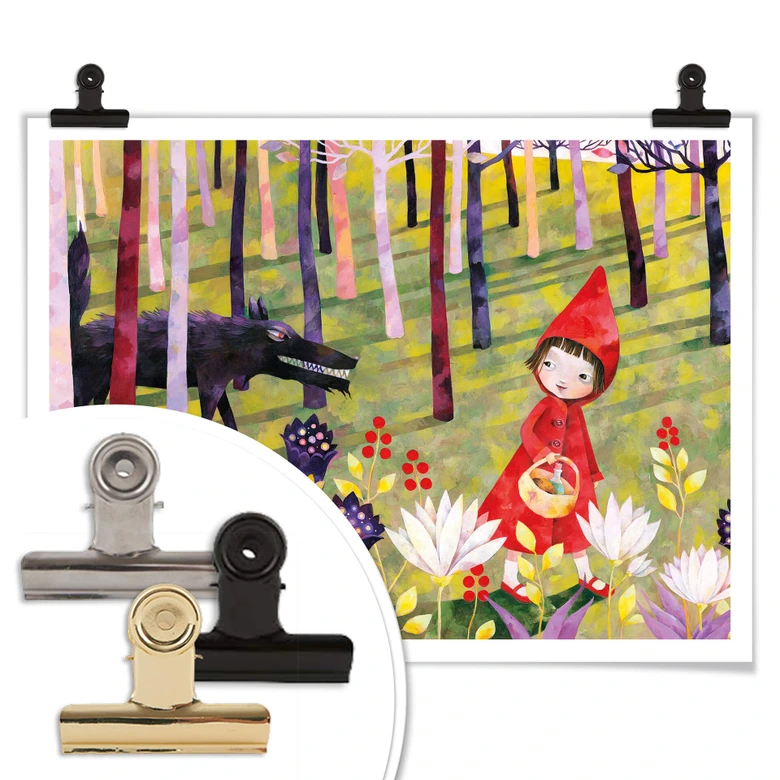 Poster Blanz – Roodkapje 