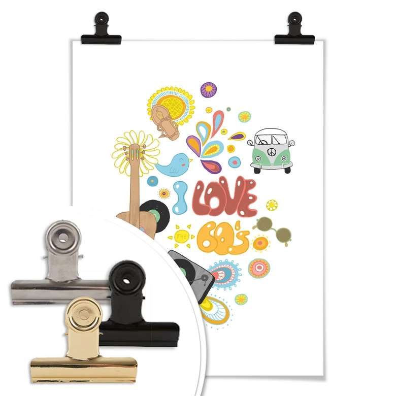 Poster Loske - I love the 60s 