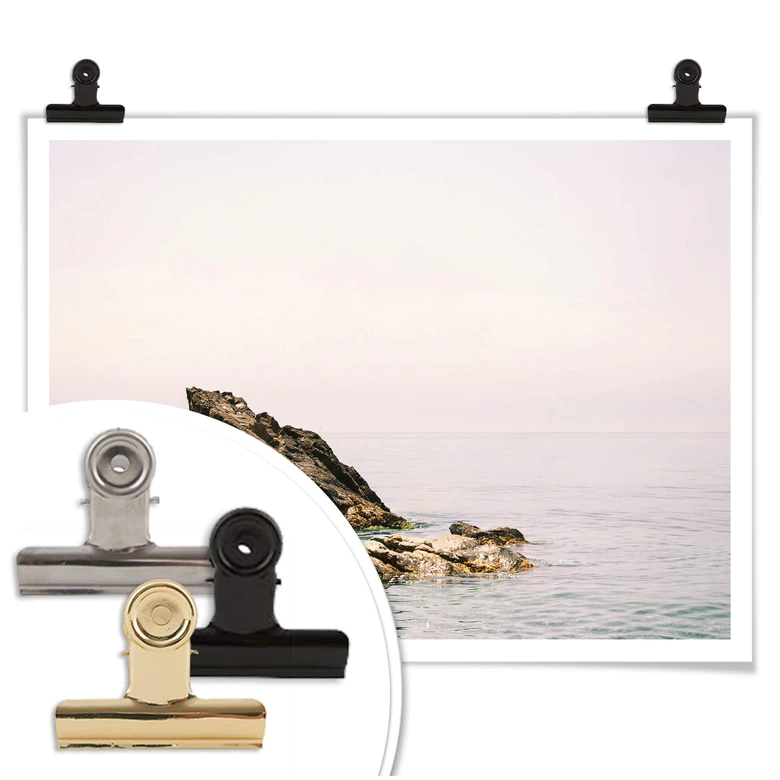 Poster Felsen im Meer 