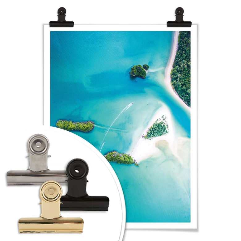 Póster Vacaciones en el paraíso 02 