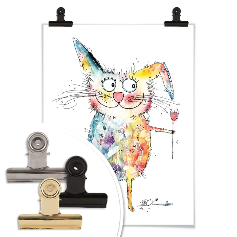 Poster Hagenmeyer - Happy Rabbit 