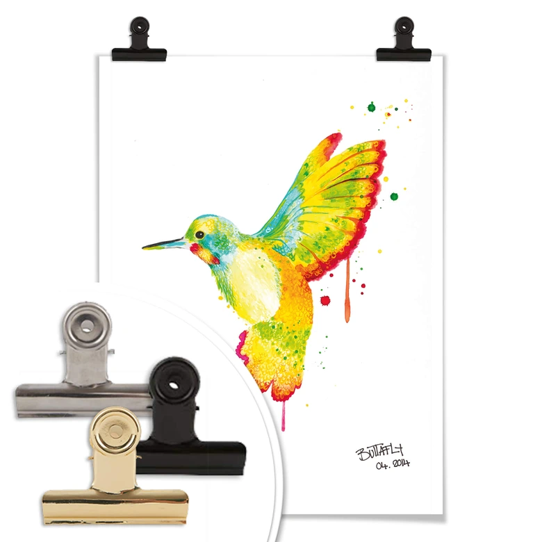 Poster Buttafly - Kolibri 