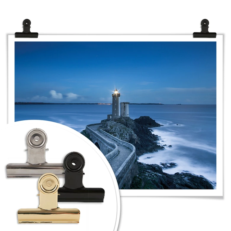 Poster Das Leuchten am Horizont 