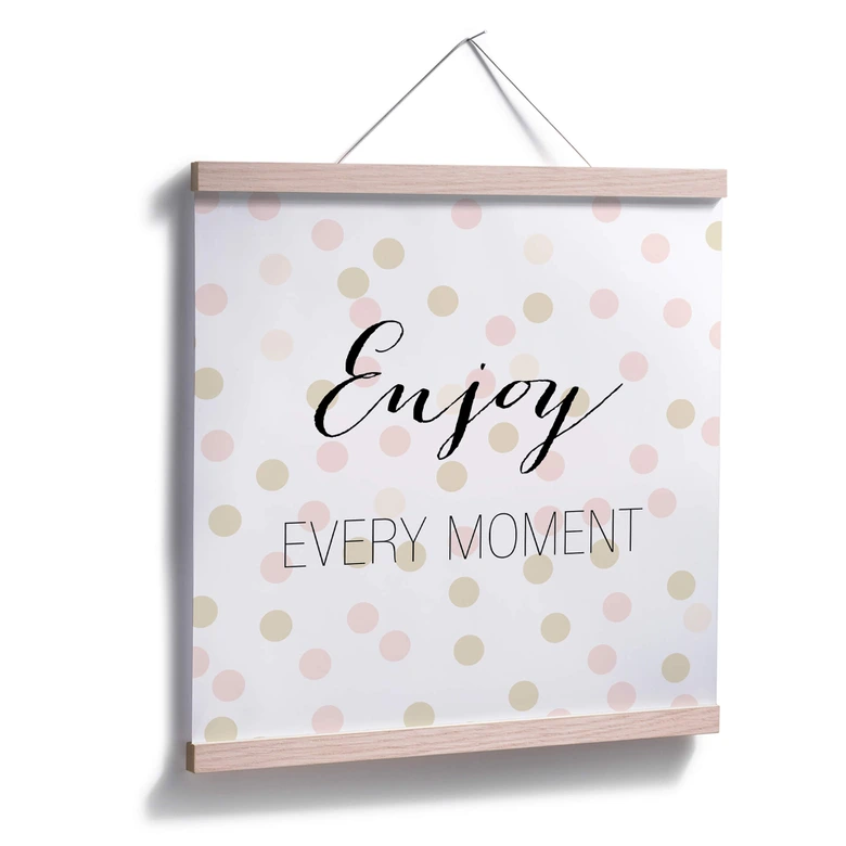 Poster Confetti & Cream - Enjoy every Moment 