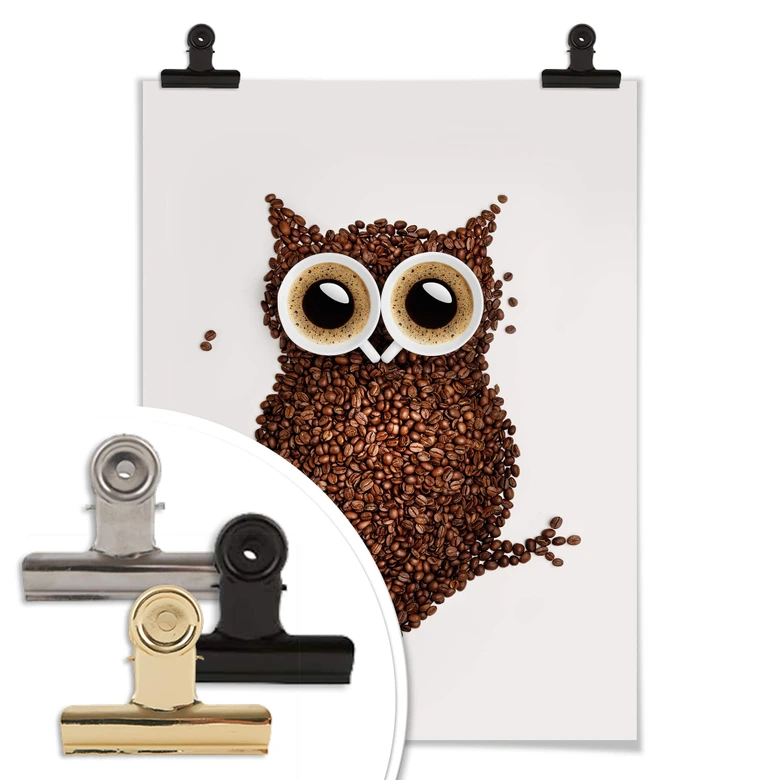 Poster Kaffeeeule 