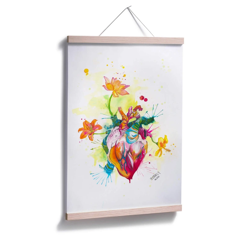 Poster Buttafly - Nature Beating Heart 