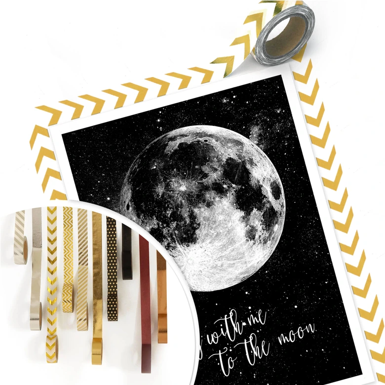 Poster Fly with me to the Moon 