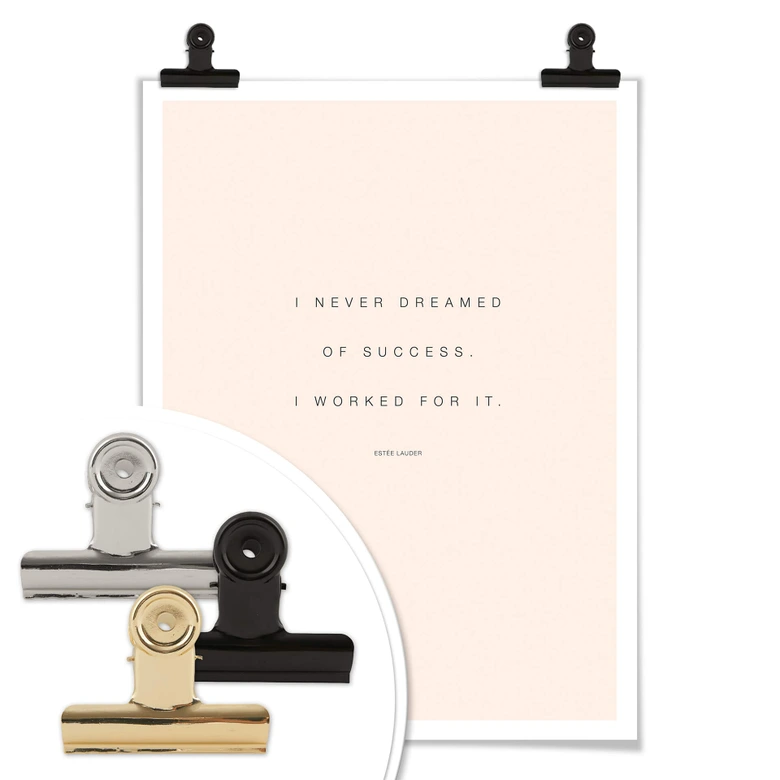 Poster - I never dreamed of Succes 